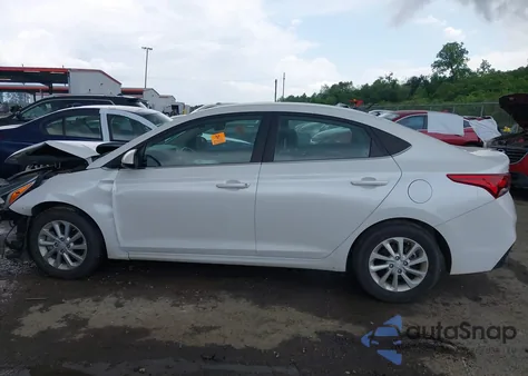 2022 Hyundai Accent Sel z USA, uszkodzony, nr VIN 3KPC24A6XNE190194
